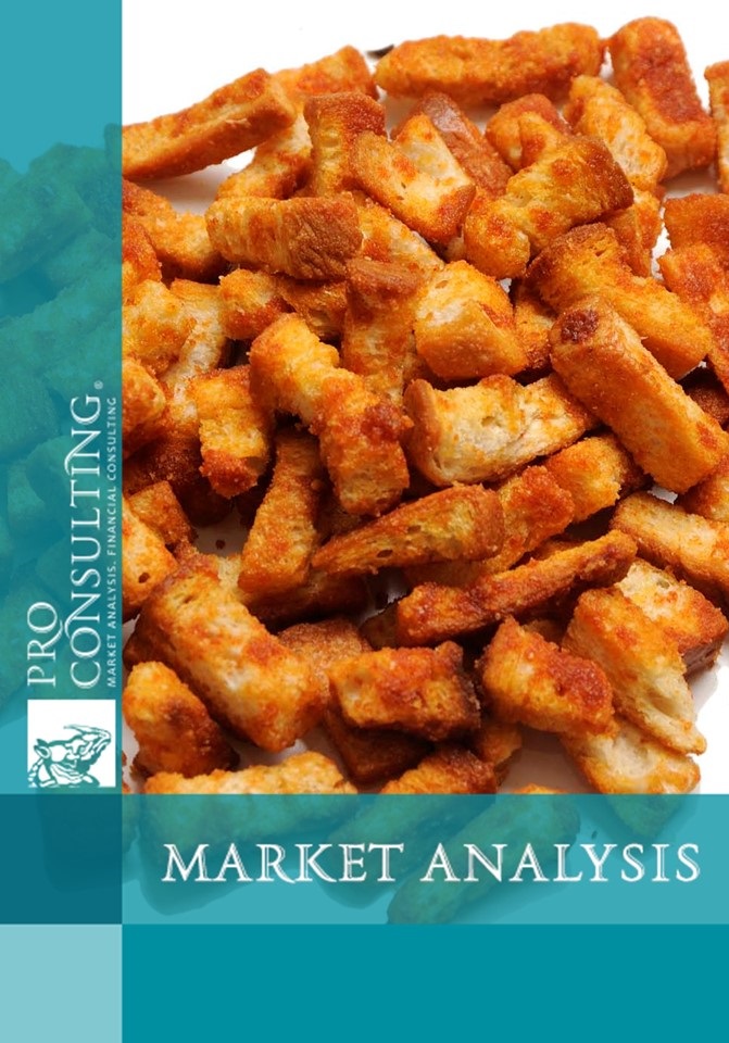 Market research of snacks in Ukraine. 2011